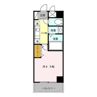 ベルデュール小石川【2階】の間取り
