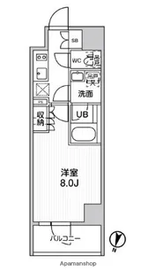 シーズンフラッツ新大塚【5階】の間取り