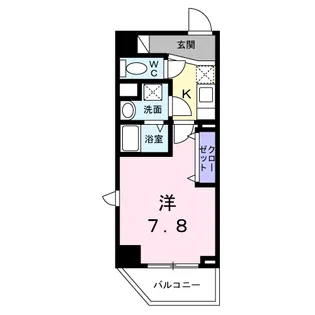 クレヴァンス 西巣鴨【6階】の間取り