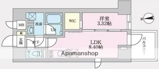 タスキプライムテラス後楽園【2階】の間取り