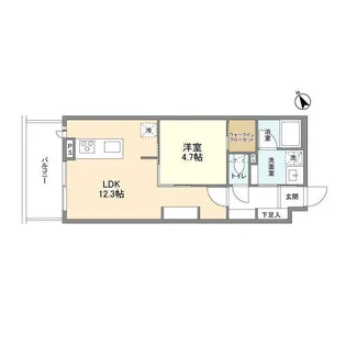 ACPレジデンス文京春日【3階】の間取り