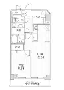ミリアレジデンス上池袋Ⅱ【9階】の間取り