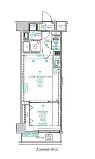 MIND SHIMURASAKAUE【2階】の間取り