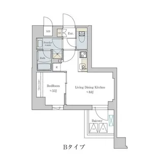 BRILLIA IST 文京六義園【4階】の間取り