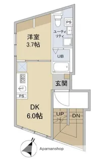 LUPINUS目白台【2階】の間取り