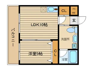 ロネスタR文京護国寺【6階】の間取り