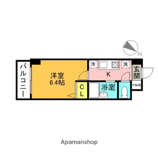 エクセル茗荷谷【2階】の間取り