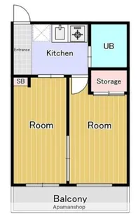 日神パレス武蔵関【4階】の間取り