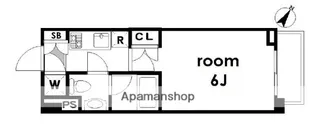 東京都渋谷区大山町【マンション】の間取り