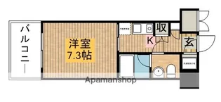 メインステージパーク大山【3階】の間取り