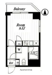 クレイシア錦糸町【5階】の間取り