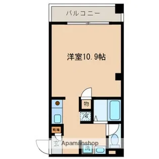 ヒルサイドコート西品川【2階】の間取り