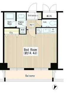 WAT’S白金【3階】の間取り