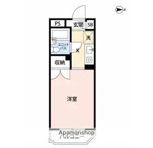 マイナビSTAYパレス永福町【2階】の間取り