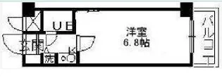 ルイシャトレ恵比寿【0603号室】の間取り