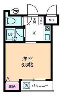 アヴェニール高井戸【2階】の間取り
