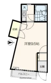 サンオリーブ【1階】の間取り