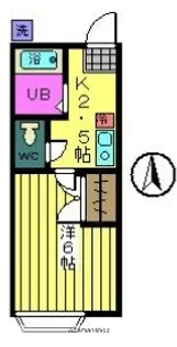 東京都杉並区桃井1丁目【アパート】の間取り