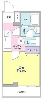 OAK TERRACE KY【2階】の間取り