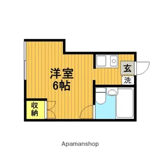 ミヤビハイツ【2階】の間取り