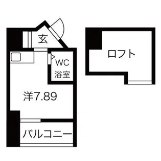 ドエルイン大井町【8階】の間取り