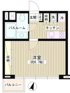 JOYCE広尾【2階】の間取り