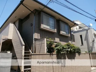 東京都目黒区五本木2丁目【アパート】の外観