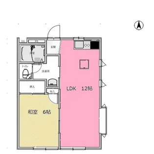 フェリース大岡山【1階】の間取り