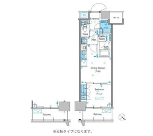 パークアクシス豊洲キャナル【12階】の間取り