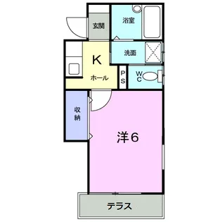 ローズハイム【2階】の間取り