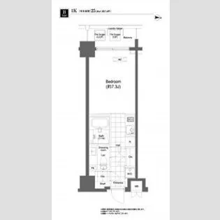 プライムアーバン目黒大橋ヒルズ【3階】の間取り