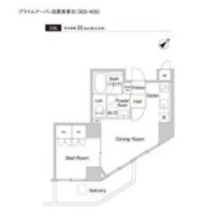 プライムアーバン目黒青葉台【4階】の間取り