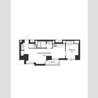 プライムアーバン笹塚【2階】の間取り