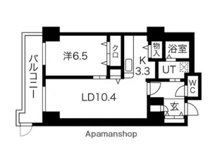 シティコート目黒2号棟【8階】の間取り