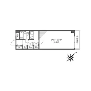 ル・レーヴ笹塚【3階】の間取り