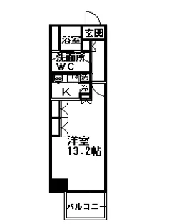アビティ目黒【4階】の間取り