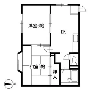 コアベルウッド【2階】の間取り