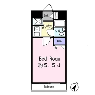 センチュリー川崎高津【1階】の間取り