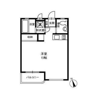 メゾンアンドー【3階】の間取り