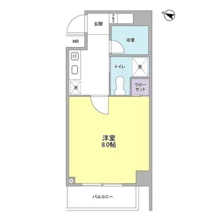 プラ・リヴィエール用賀【3階】の間取り