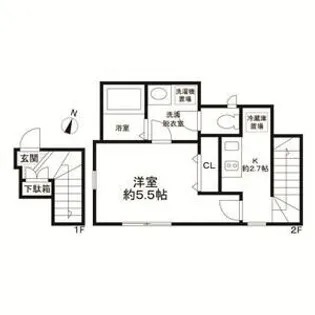 Opus II【2階】の間取り