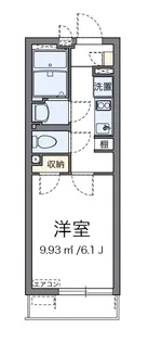 クレイノFAIR八雲【2階】の間取り