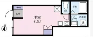 カサベルデ八雲【1階】の間取り