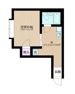 マルミツハイム【3階】の間取り