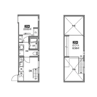 芦花公園の家【2階】の間取り