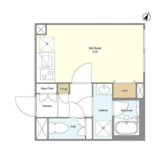 LEGALAND笹塚【2階】の間取り