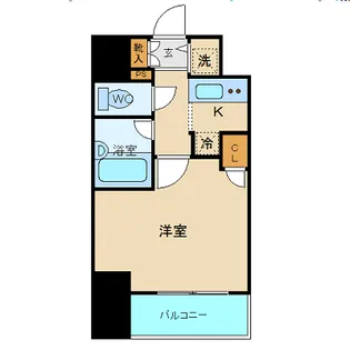 東京都中央区日本橋浜町3丁目【マンション】の間取り