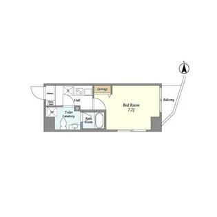 DELCCS西池袋【4階】の間取り