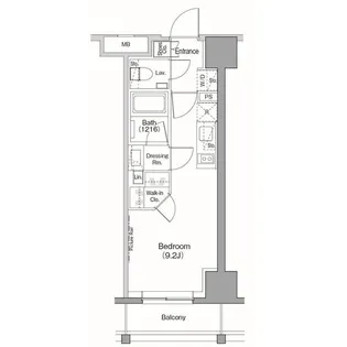 ザ・パークハビオ木場【5階】の間取り