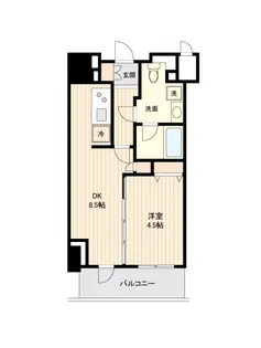 ドゥーエ幡ヶ谷【10階】の間取り